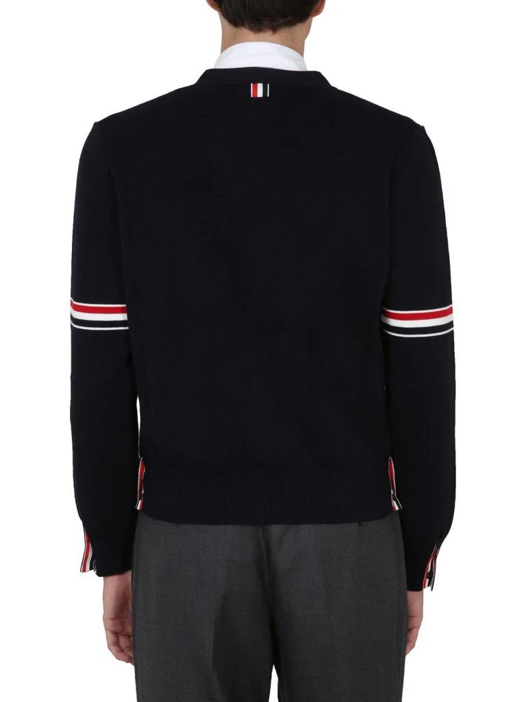 商品Thom Browne|Thom Browne Men&#39;s  Blue Other Materials Cardigan,价格¥13402,第3张图片详细描述