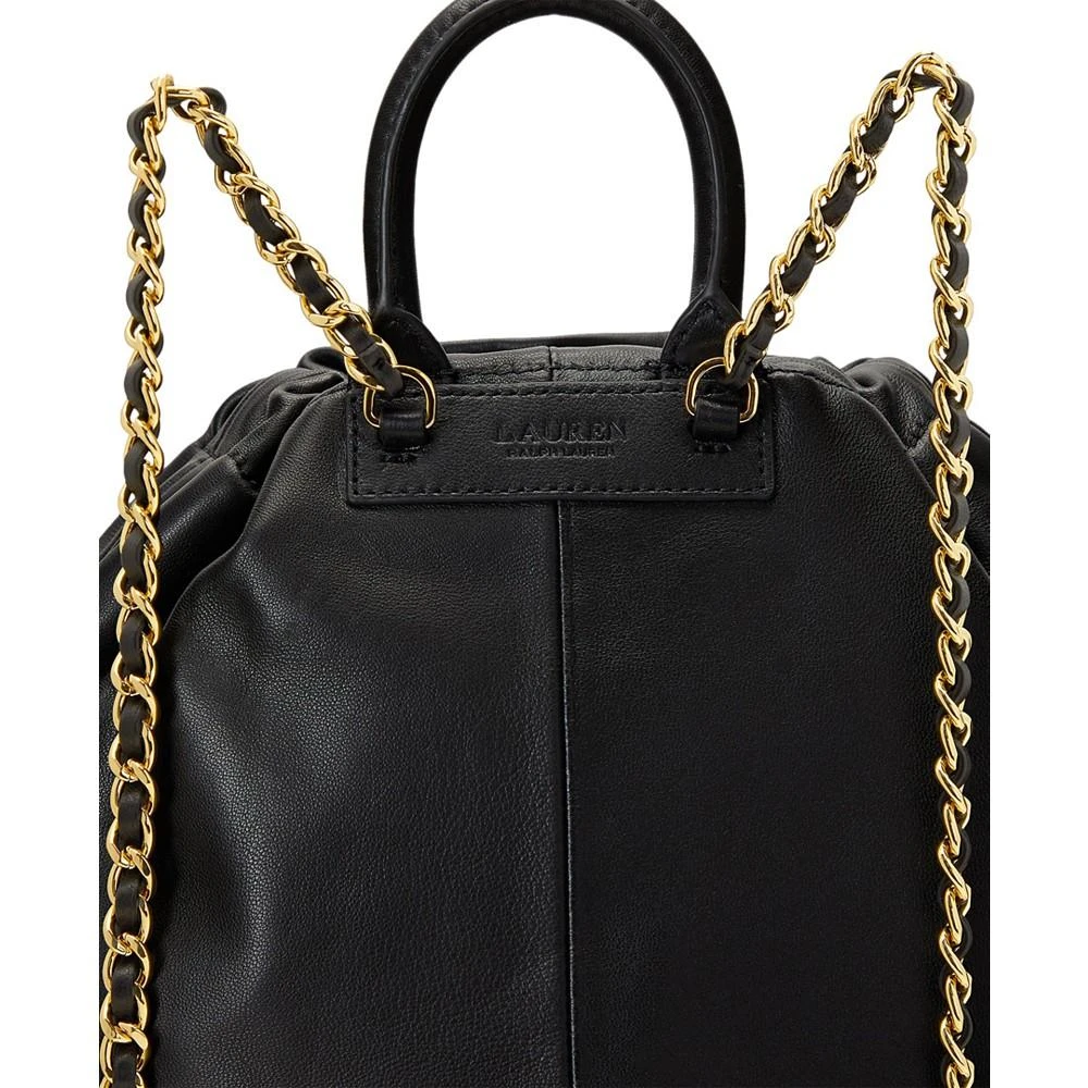 商品Ralph Lauren|Nappa Leather Medium Izzie Backpack,价格¥1769,第4张图片详细描述