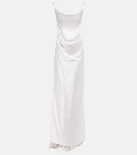 商品Vivienne Westwood|Bridal Camille satin gown,价格¥39443,第1张图片