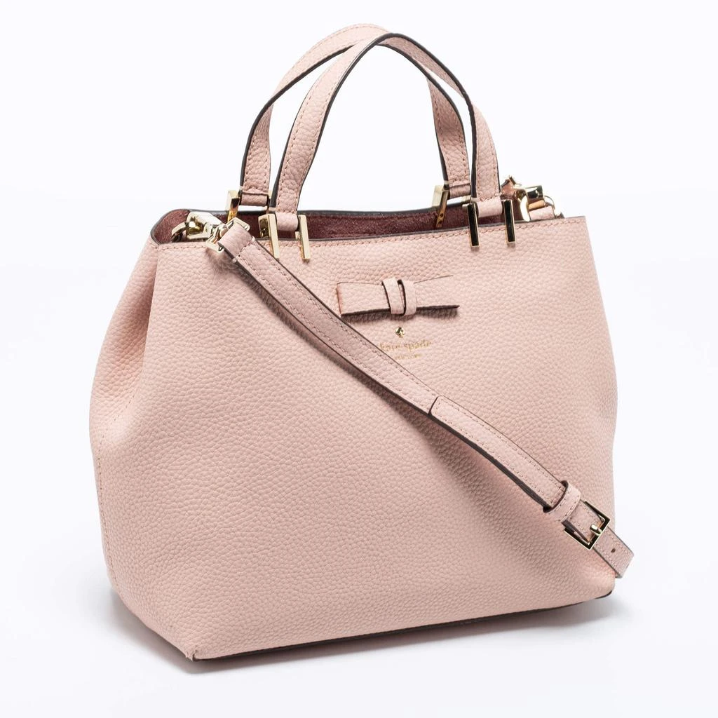 商品[二手商品] Kate Spade|Kate Spade Light Pink Leather Gwyn Pershing Street Tote,价格¥1261,第3张图片详细描述
