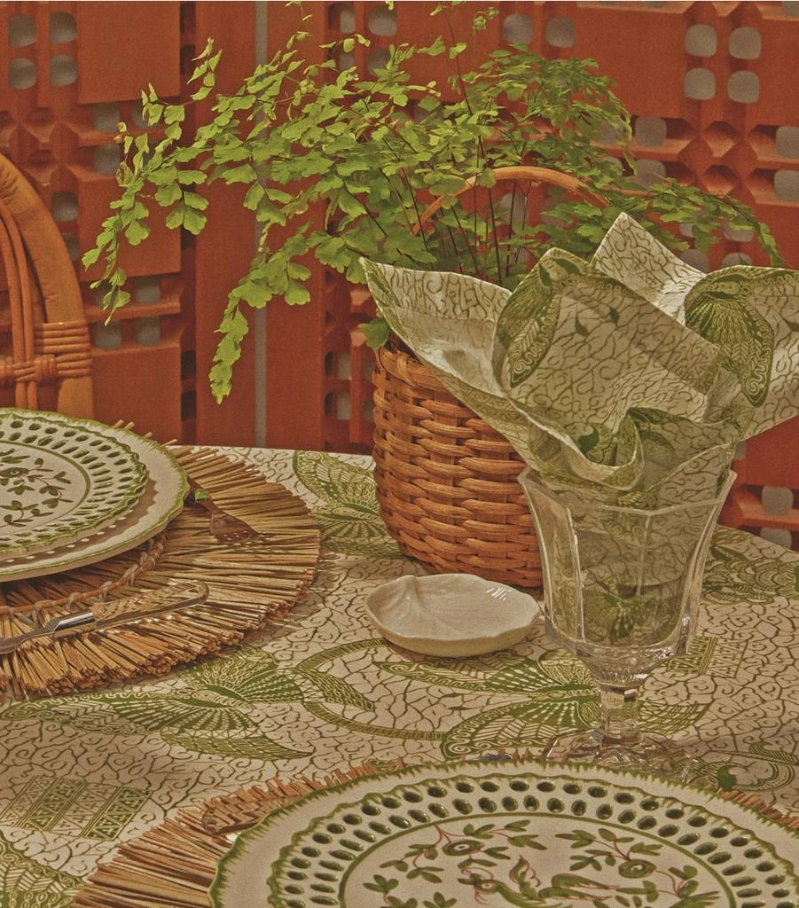 商品Tory Burch|Butterfly Batik Dinner Napkin, Set of 4,价格¥404,第3张图片详细描述