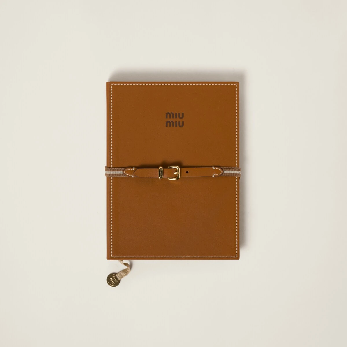 【预售】 缪缪 25春夏 女士 文具 Agenda en cuir 5RM035_2CSY_F0046  商品