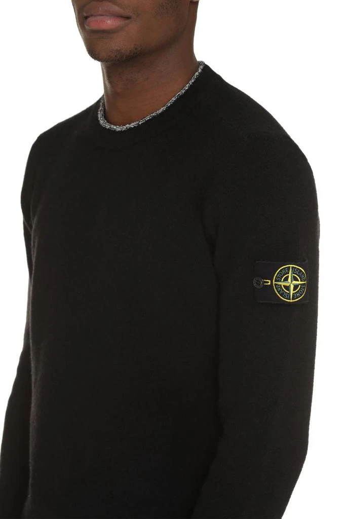 商品Stone Island|STONE ISLAND WOOL BLEND PULLOVER,价格¥2819,第5张图片详细描述