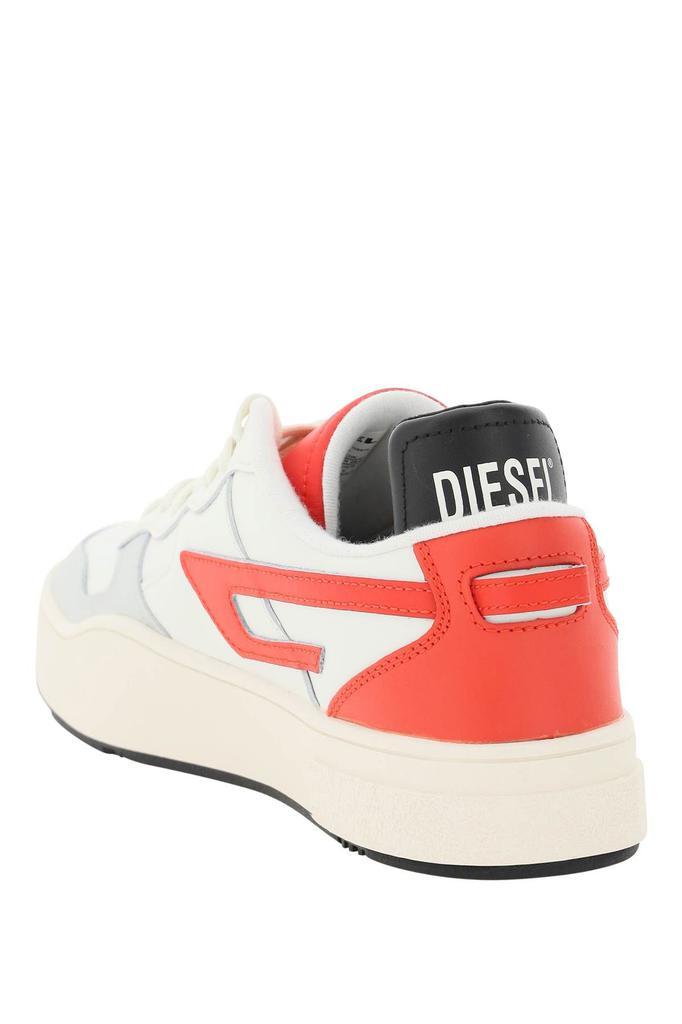 商品Diesel|LEATHER S-UKIYO LOW SNEAKERS,价格¥594,第4张图片详细描述