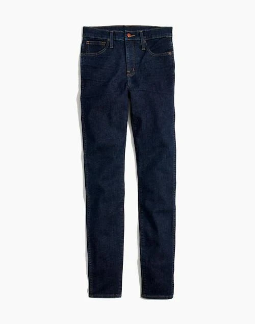 商品Madewell|10" High-Rise Skinny Jeans in Lucille Wash,价格¥476,第5张图片详细描述