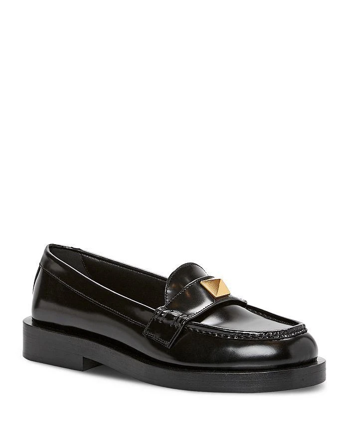 商品Valentino|Women's Roman Stud Moc Toe Loafers,价格¥7191,第1张图片详细描述