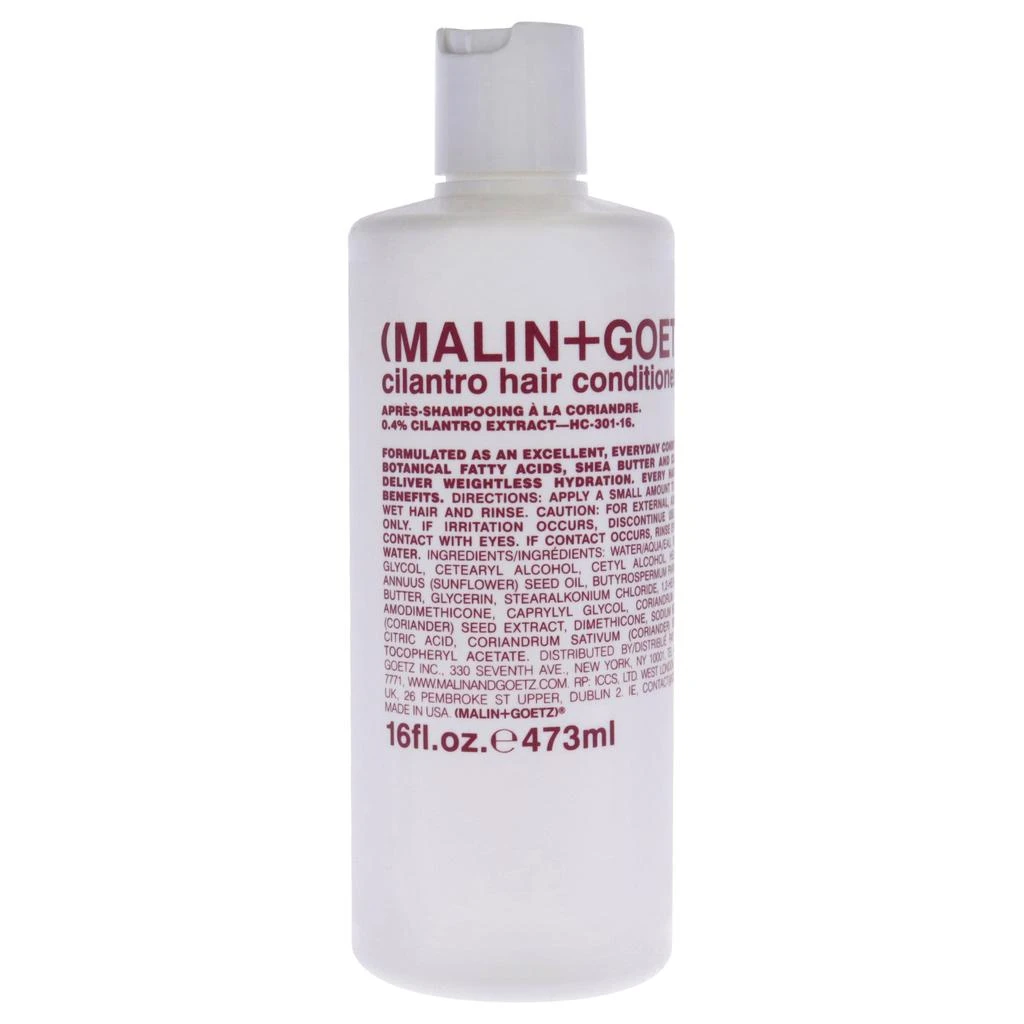 商品Malin + Goetz|Cilantro Hair Conditioner by Malin + Goetz for Unisex - 16 oz Conditioner,价格¥346,第1张图片