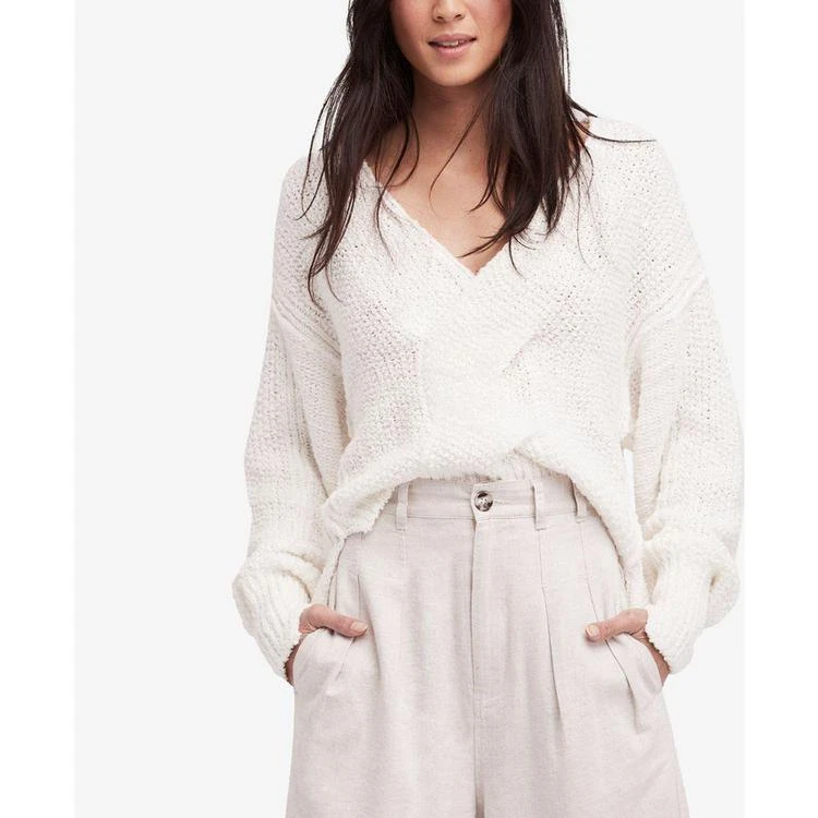 商品Free People|棉质V领针织衫,价格¥286,第1张图片