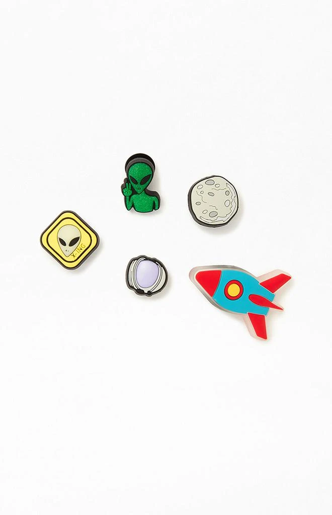商品Crocs|Kids 5 Pack Outer Space Shoe Charm,价格¥150,第1张图片