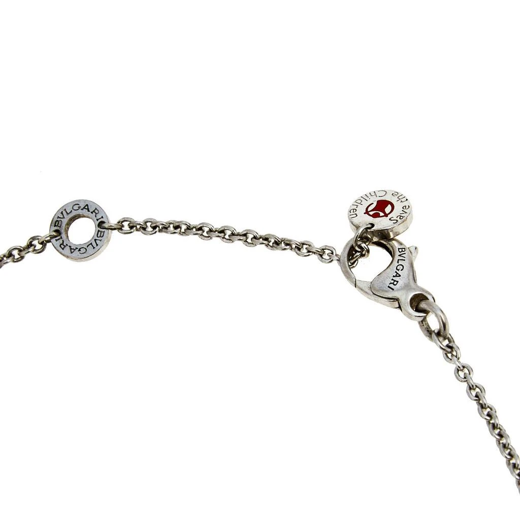 商品[二手商品] BVLGARI|Bvlgari Save The Children B.Zero1 Black Ceramic Silver Pendant Necklace,价格¥1663,第4张图片详细描述