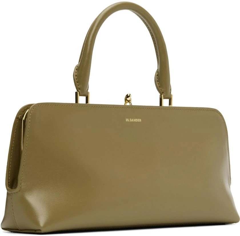商品Jil Sander|Khaki Small Goji Top Handle Bag,价格¥5292,第2张图片详细描述