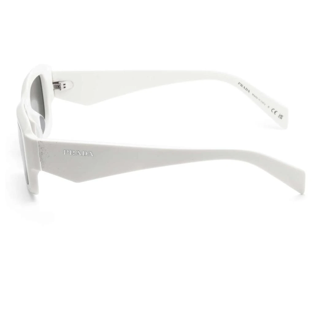 商�品Prada|Prada 白色 Irregular 太阳镜,价格¥1098,第2张图片详细描述