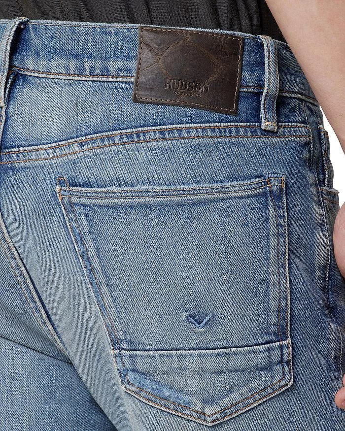 商品Hudson|Axl Stretch Skinny Fit Jeans in Repaired Indigo,价格¥955,第4张图片详细描述