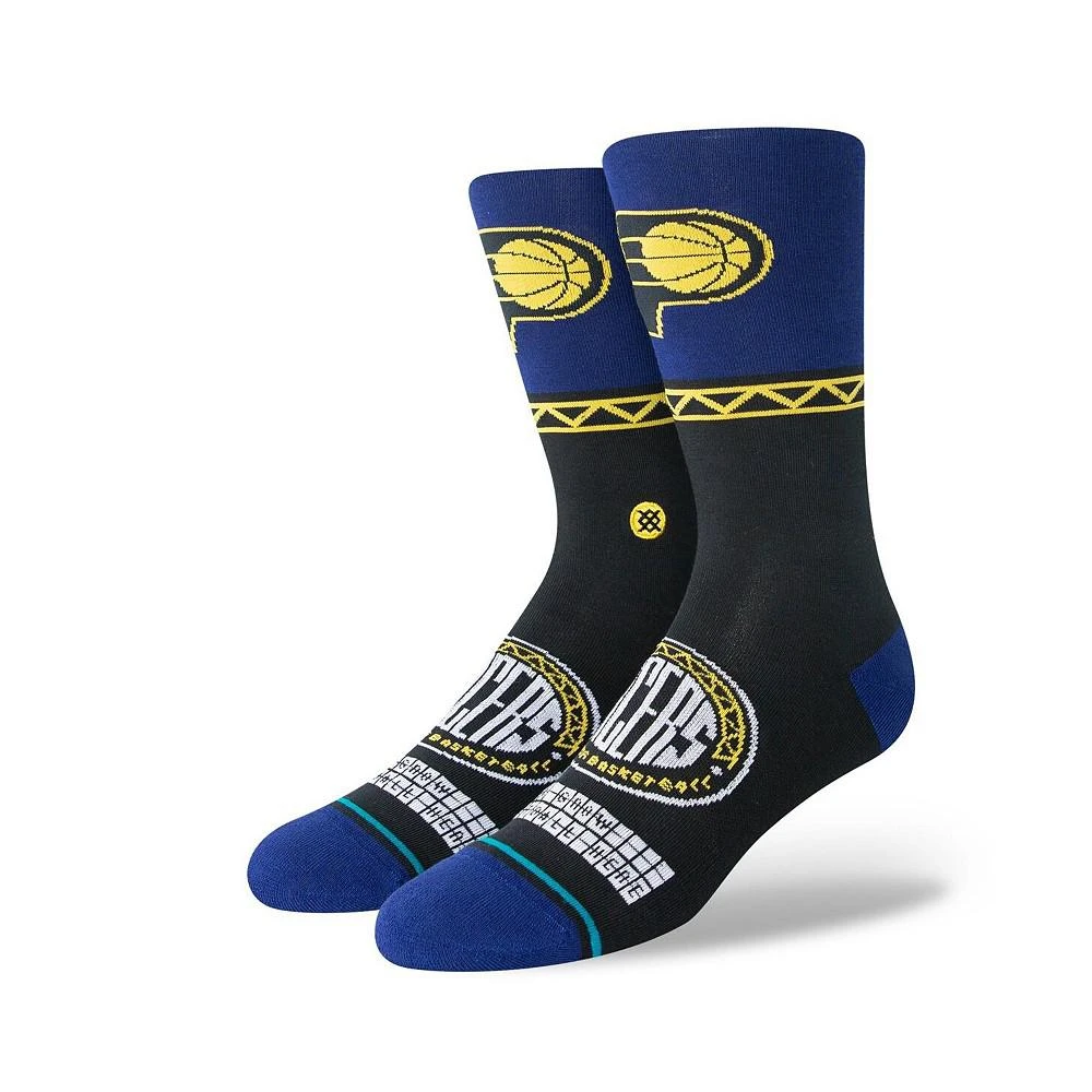 商品Stance|Men's Indiana Pacers 2022/23 City Edition Crew Socks,价格¥155,第1张图片