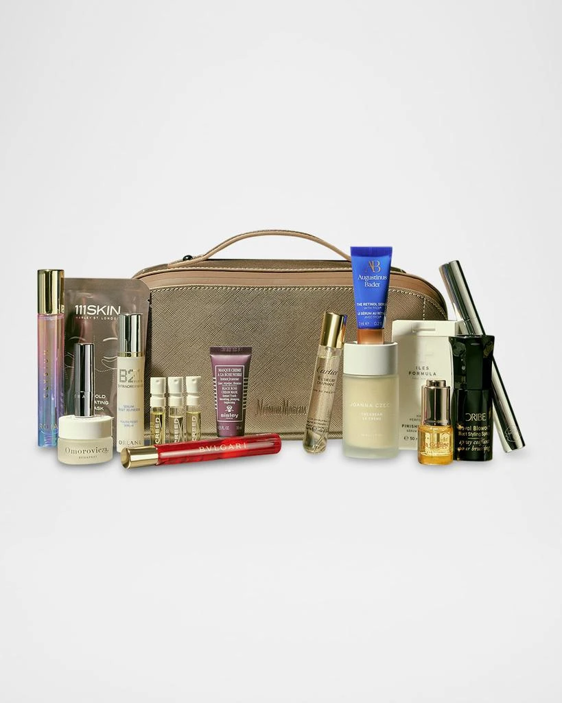 商品Neiman Marcus|Beauty Holiday Women's Beauty Bag With Pouch And Deluxe Samples,价格¥774,第1张图片