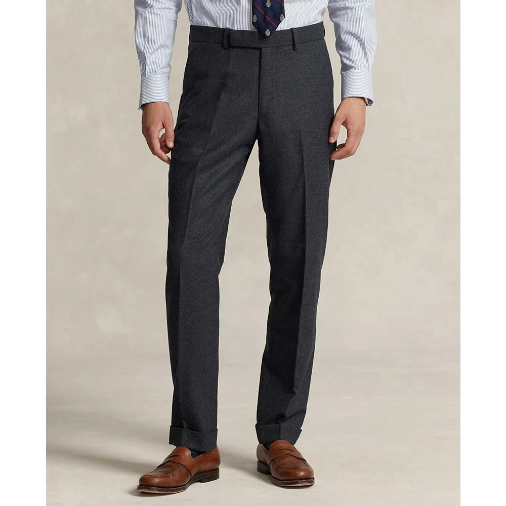商品Ralph Lauren|Men's Stretch Wool-Blend Flannel Suit Trousers,价格¥1978,第1张图片