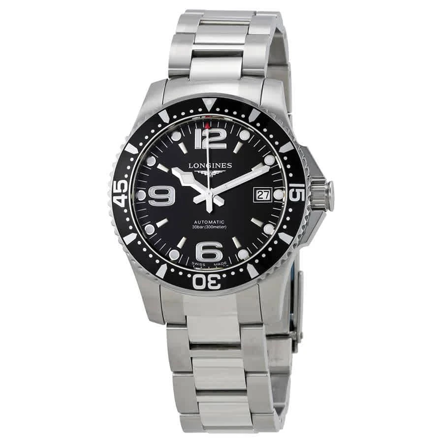 商品Longines|HydroConquest Automatic Black Dial Men's 39 mm Watch L3.741.4.56.6,价格¥7199,第1张图片