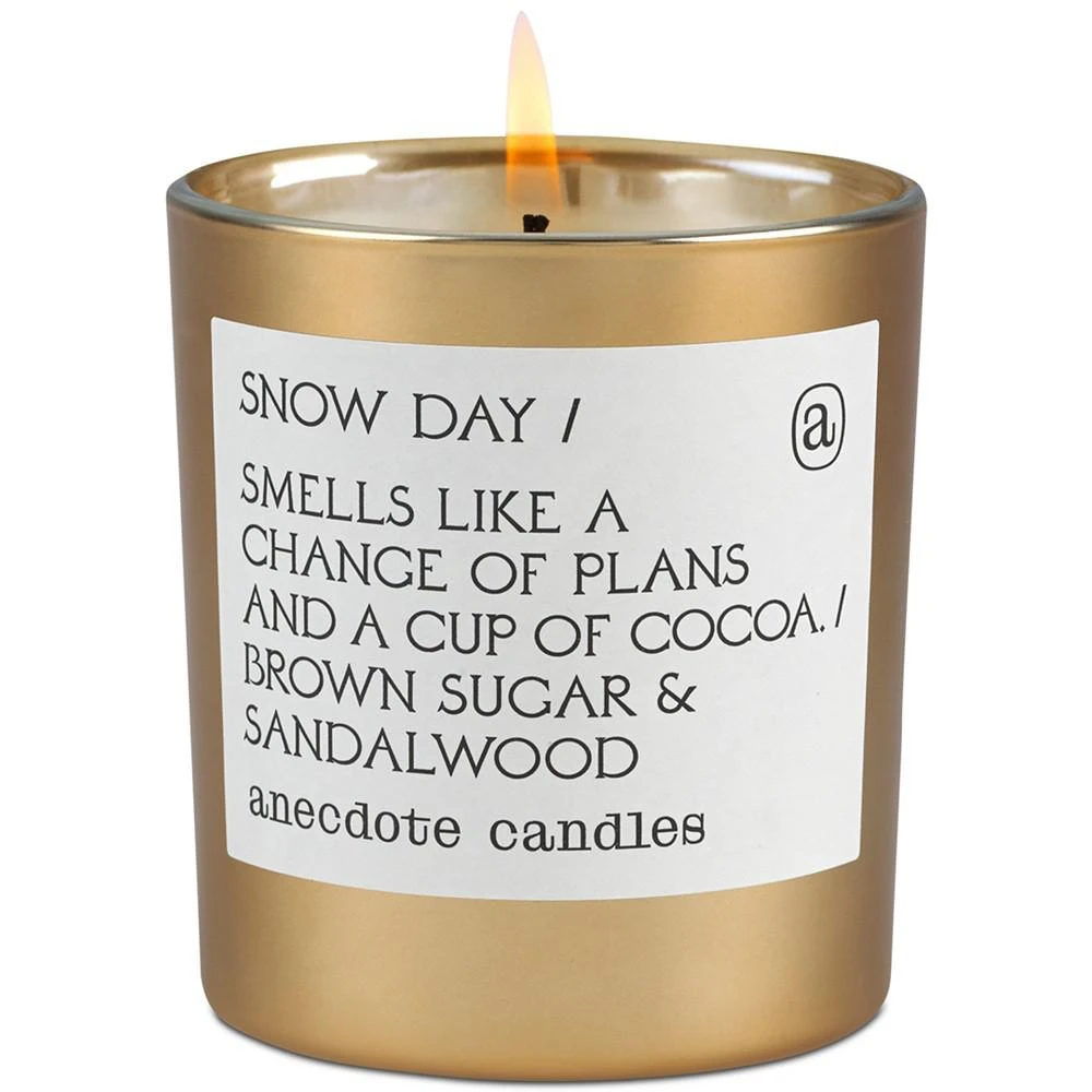商品Anecdote Candles|Snow Day Smells Like A Change Of Plans and A Cup of Cocoa Candle, 9-oz.,价格¥253,第2张图片详细描述