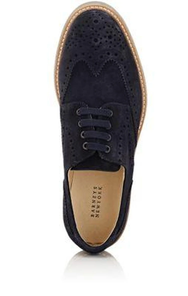 商品Barneys New York|Suede Wingtip Bluchers,价格¥1035,第4张图片详细描述