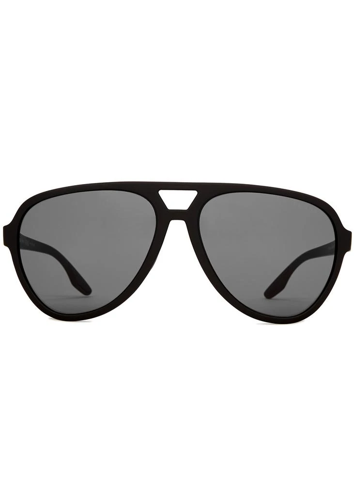 商品Prada|Black aviator-style sunglasses,价格¥1605,第2张图片详细描述