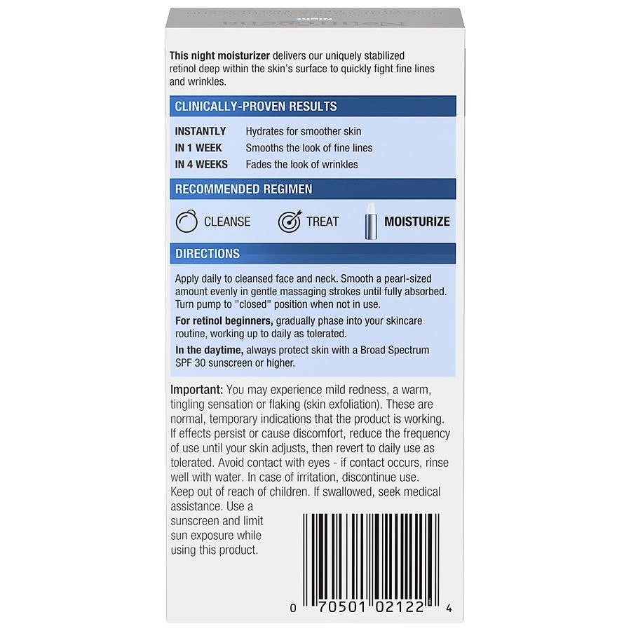 商品Neutrogena|Rapid Wrinkle Repair Retinol Night Cream,价格¥187,第2张图片详细描述