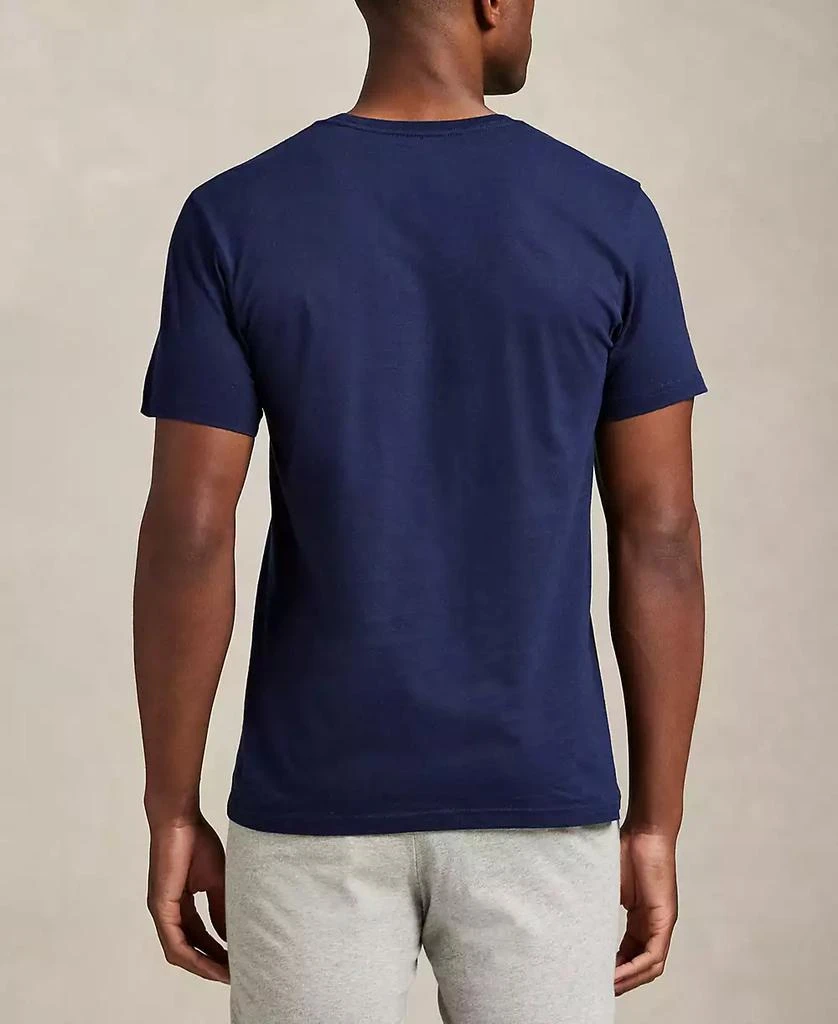 商品Ralph Lauren|Men's 5-Pack Classic Cotton Crewneck Undershirts,价格¥358,第3张图片详细描述