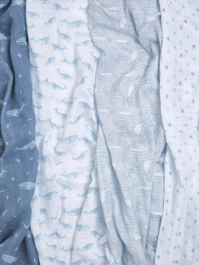 商品aden + anais|Set Of 4 Organic Cotton Muslin Swaddles,价格¥323,第2张图片详细描述