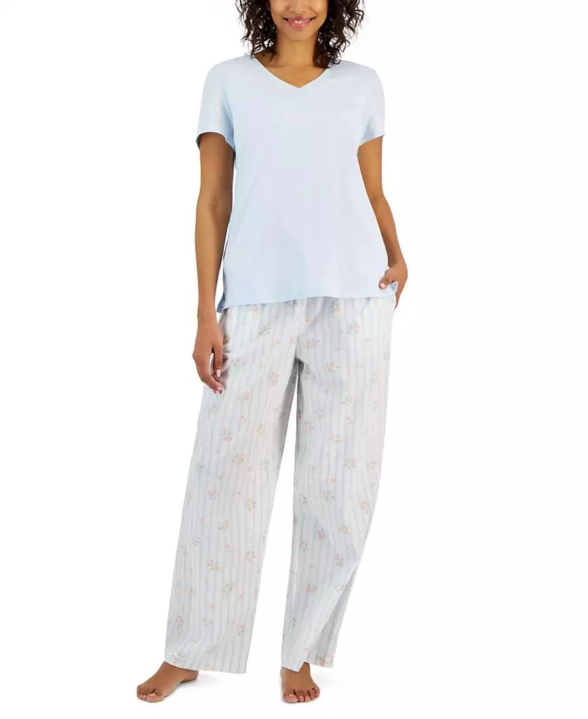 商品Charter Club|Women's Woven Drawstring Pajama Pants, Created for Macy's,价格¥243,第1张图片