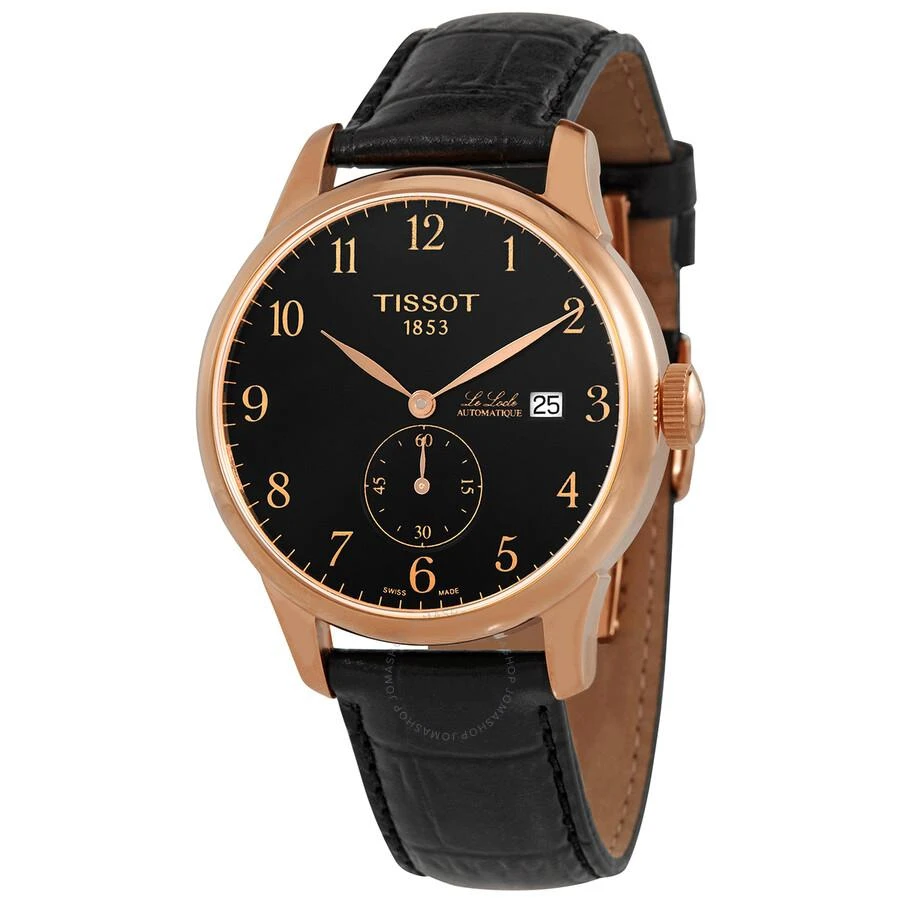 商品Tissot| 力洛克系列 黑色表盘男士机械手表 T006.428.36.052.00,价格¥2670,第1张图片