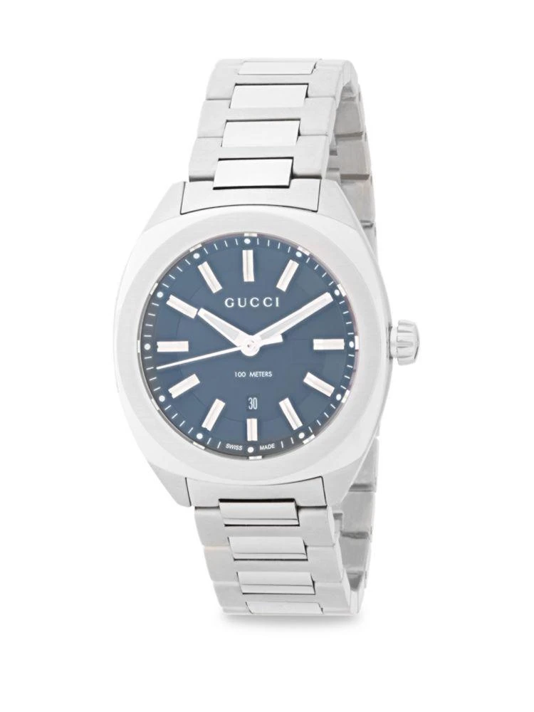 商品Gucci|Stainless Steel Analog Quartz Bracelet Watch,价格¥4260,第1张图片