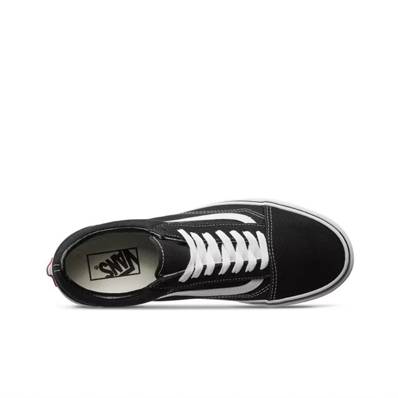 VANS OLD SKOOL BLACK 经典百搭低帮帆布休闲鞋商品第3张图片规格展示