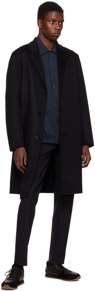 商品Theory|Black Suffolk Coat,价格¥6325,第6张图片详细描述