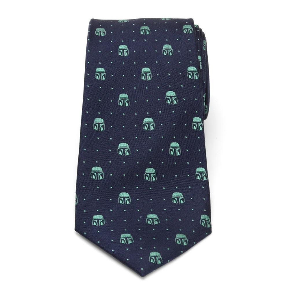 商品Star Wars|Men's Mandalorian Helmet Dotted Tie,价格¥472,第4张图片详细描述