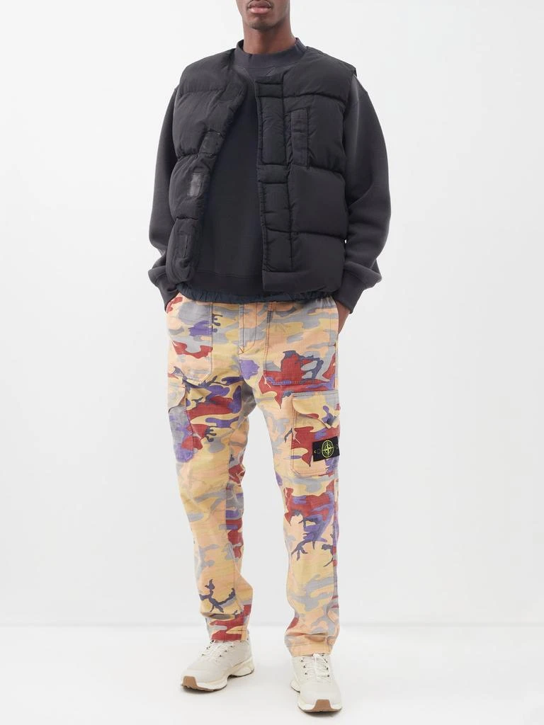 商品Stone Island|Logo-patch camouflage-print track pants,价格¥3304,第2张图片详细描述