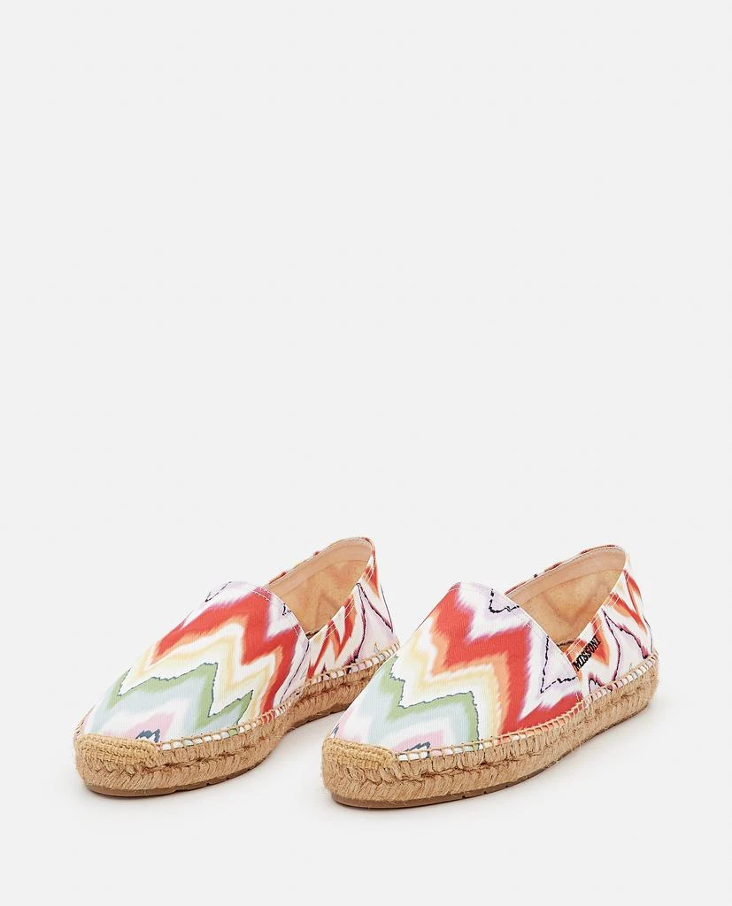 商品Missoni|PRINTED CANVAS ESPADRILLES,价格¥1709,第2张图片详细描述