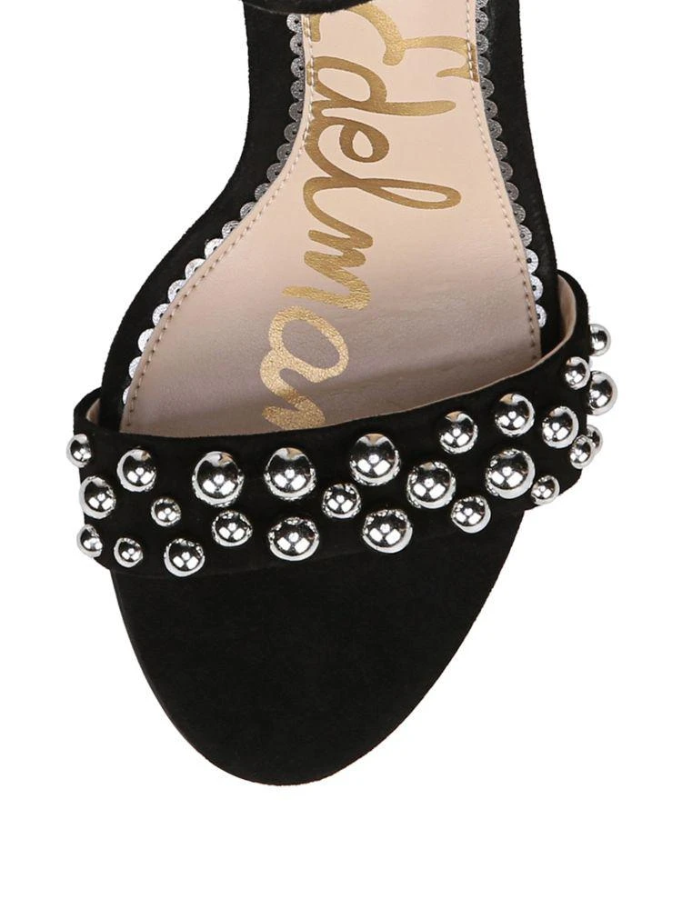 商品Sam Edelman|Yoshi Studded Suede Heels,价格¥635,第3张图片详细描述