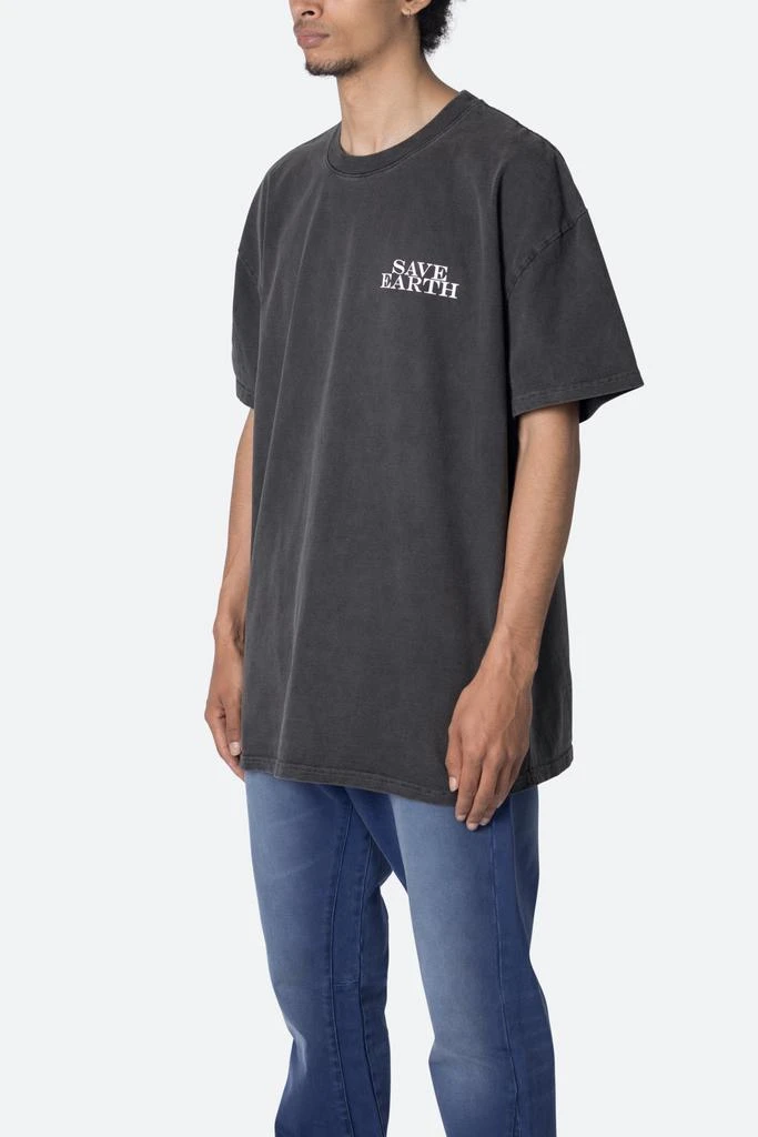 商品MNML|Vintage Save Earth Tee - Black,价格¥366,第3张图片详细描述