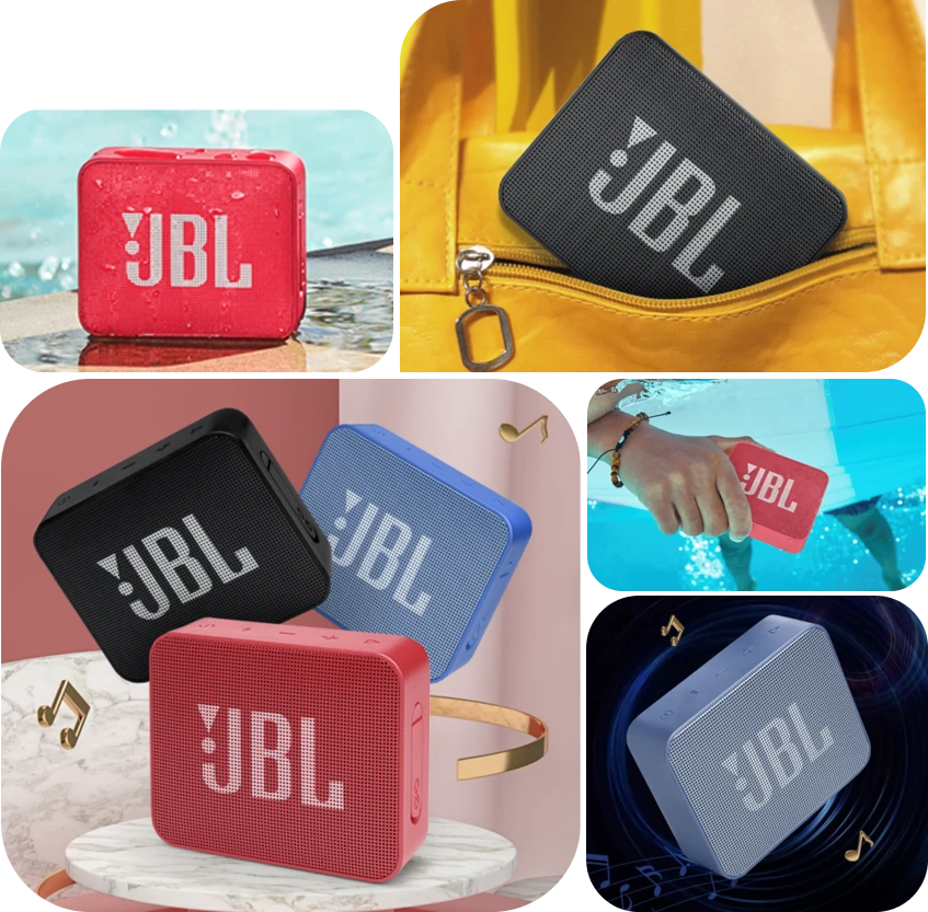 GO ESSENTIAL音乐金砖青春版低音炮防水轻巧便携迷你蓝牙音箱 商品