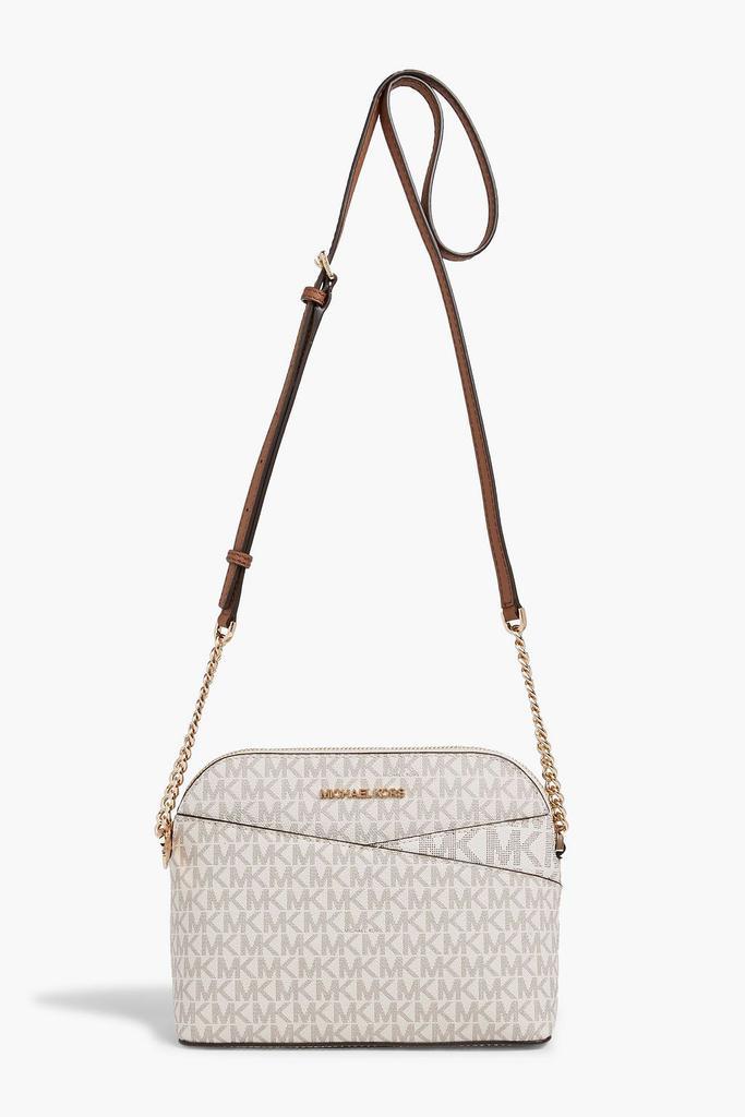 商品Michael Kors|Jet Set Travel logo-print coated-canvas shoulder bag,价格¥1471,第1张图片