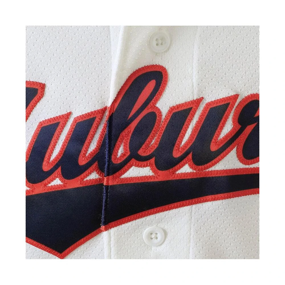 商品Under Armour|Men's White Auburn Tigers Performance Replica Baseball Jersey,价格¥632,第5张图片详细描述