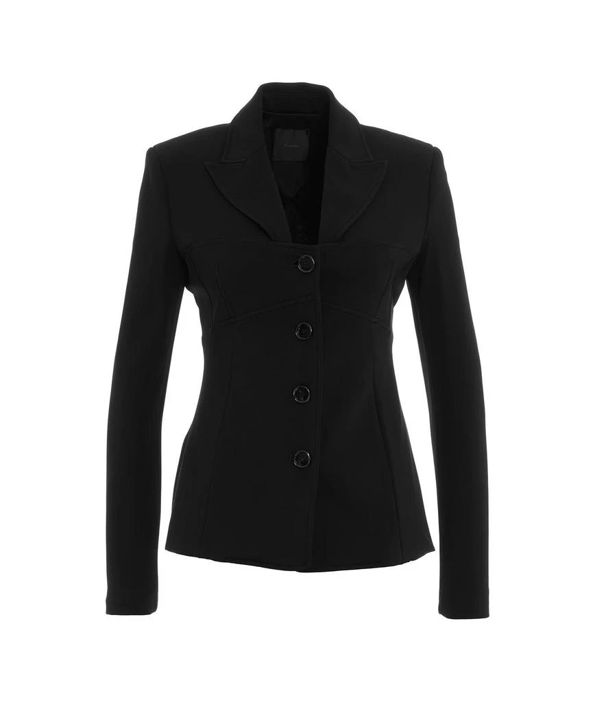 商品PINKO|Pinko Single Breasted Topstitching Blazer,价格¥2583,第1张图片