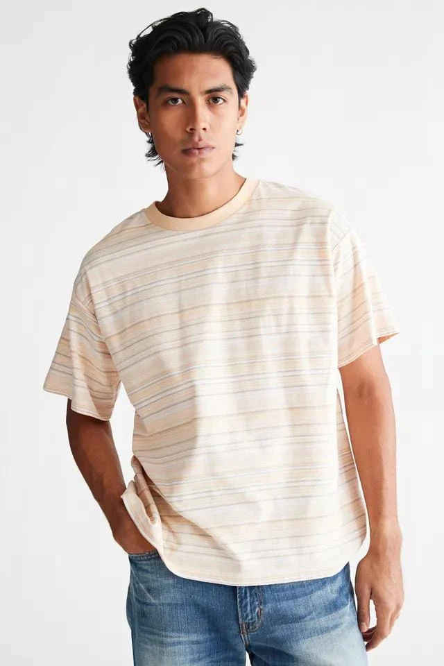 商品BDG|BDG Relaxed Fit Striped Tee,价格¥153,第1张图片