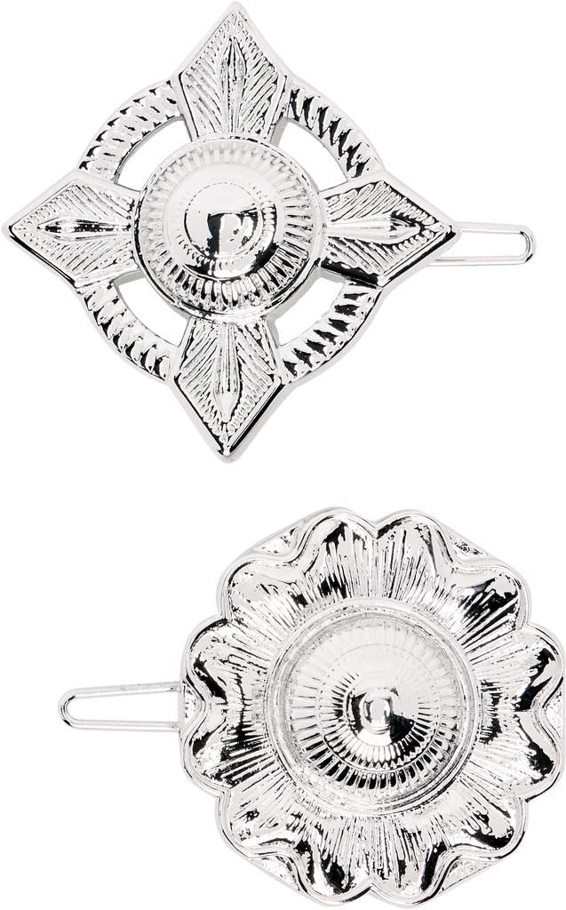 商品Toga Pulla|Silver Concho Hair Pin Set,价格¥2234,第1张图片详细描述