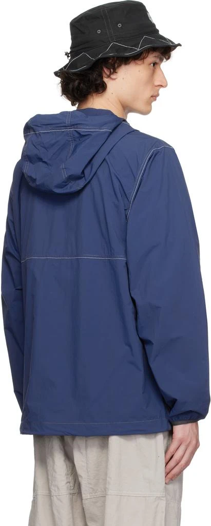 商品And Wander|Blue Gramicci Edition Brushed Nylon Jacket,价格¥2395,第3张图片详细描述