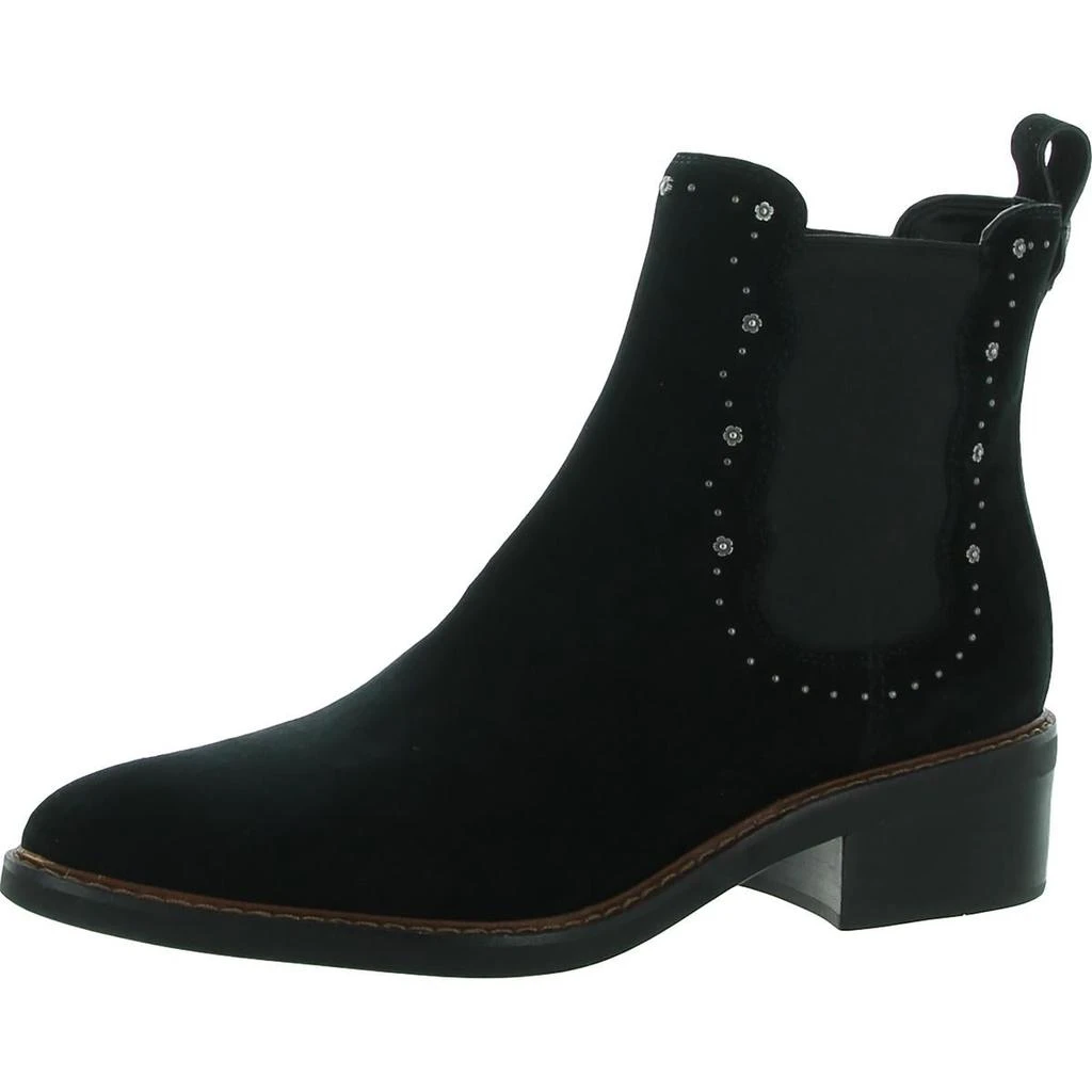 商品Coach|Coach Womens Bowery Suede Ankle Booties,价格¥608,第2张图片详细描述