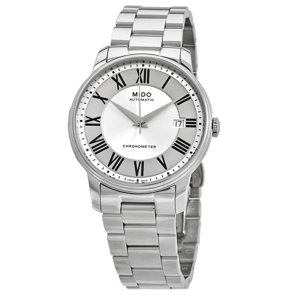 商品MIDO|Baroncelli III Automatic Silver Dial Men's Watch M0104081103309,价格¥2704,第1张图片