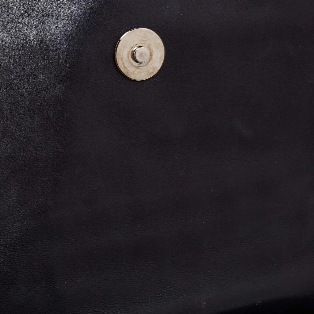 Chanel Black Leather No.5 Camellia Flap Shoulder Bag 商品