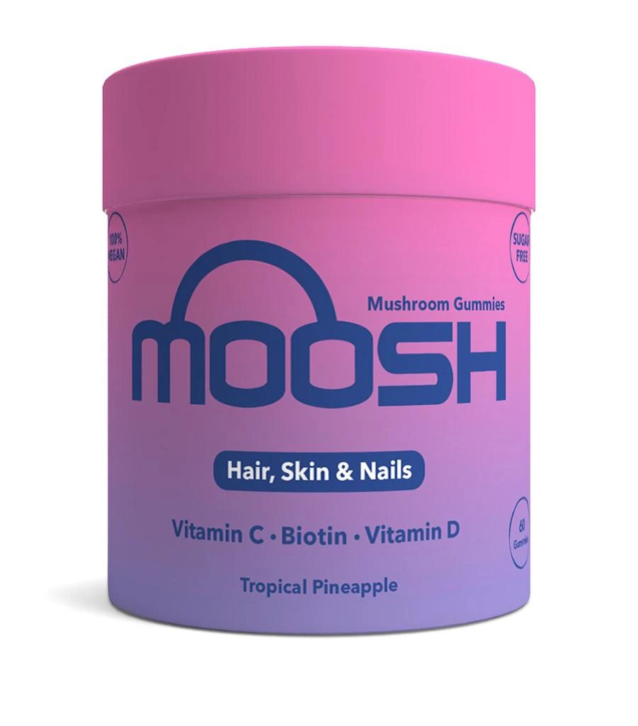 商品MOOSH|Hair, Skin and Nails Gummies (60 Gummies),价格¥269,第1张图片