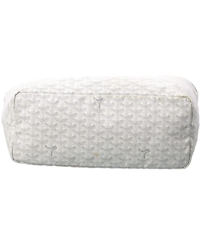 商品[二手商品] Goyard|Goyard White Goyardine Canvas St. Louis PM (Authentic Pre-Owned),价格¥13904,第3张图片详细描述