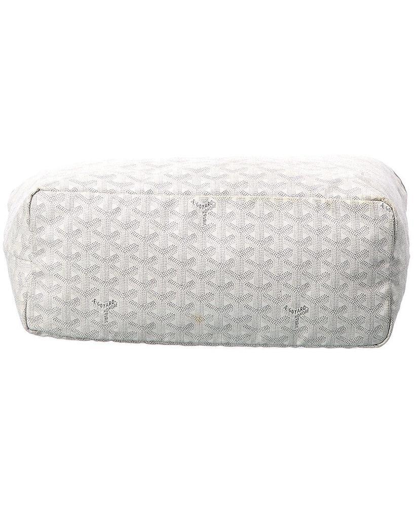 商品[二手商品] Goyard|Goyard White Goyardine Canvas St. Louis PM (Authentic Pre-Owned),价格¥12665,第5张图片详细描述